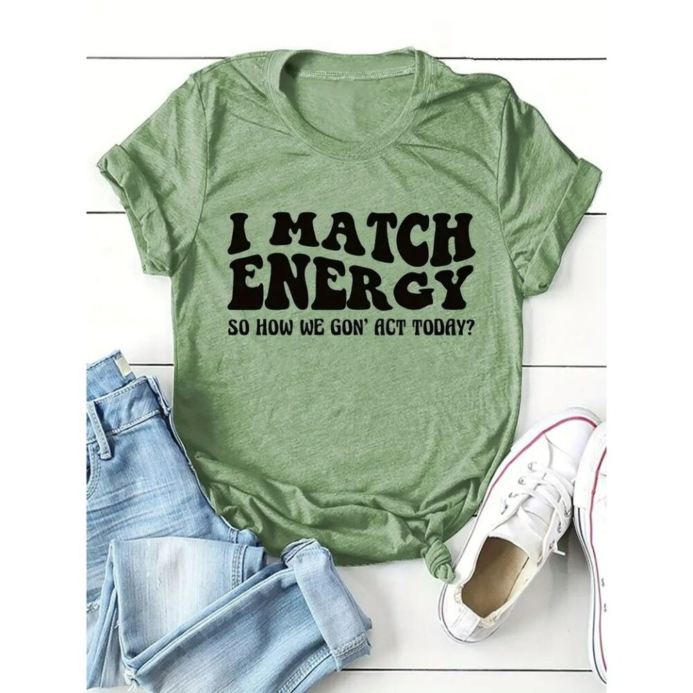 NWT - Match Energy Graphic Tee (SKU 1108)